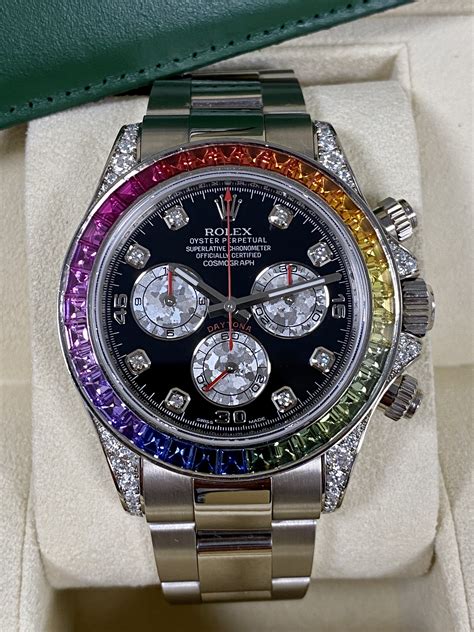 rolex daytona prices australia|Rolex rainbow daytona for sale.